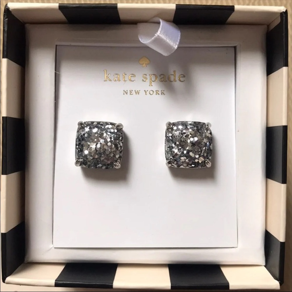 ♠️ Kate Spade ♠️ glitter stud earrings